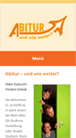 Mobile Screenshot of abitur-undwieweiter.de